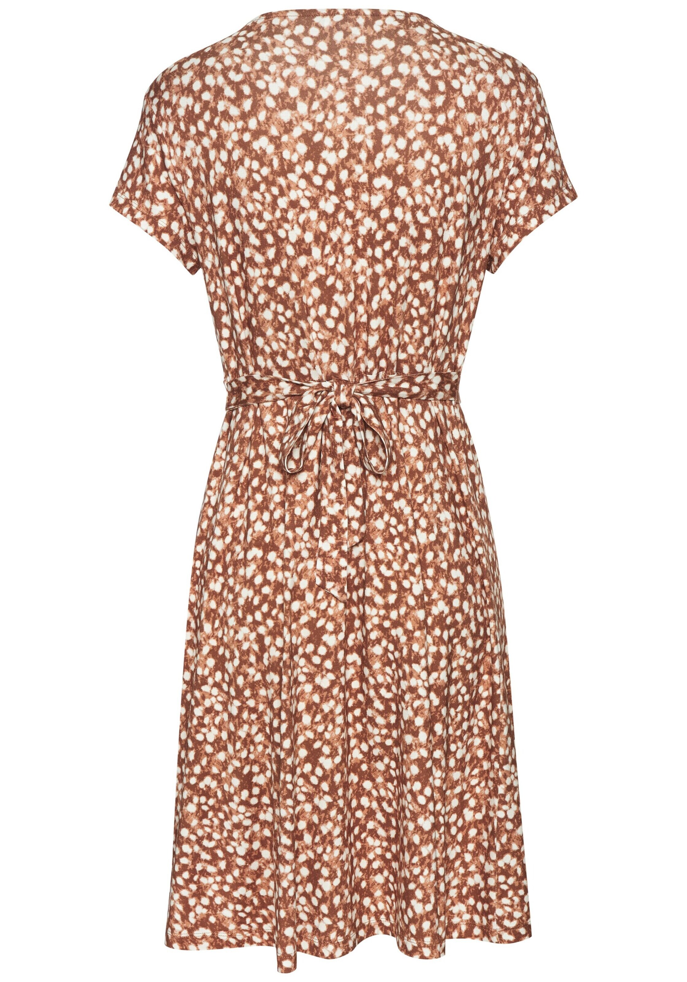 VIVANCE Summer Dress in Brown