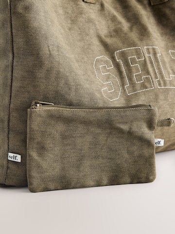 Shopper di self. in verde