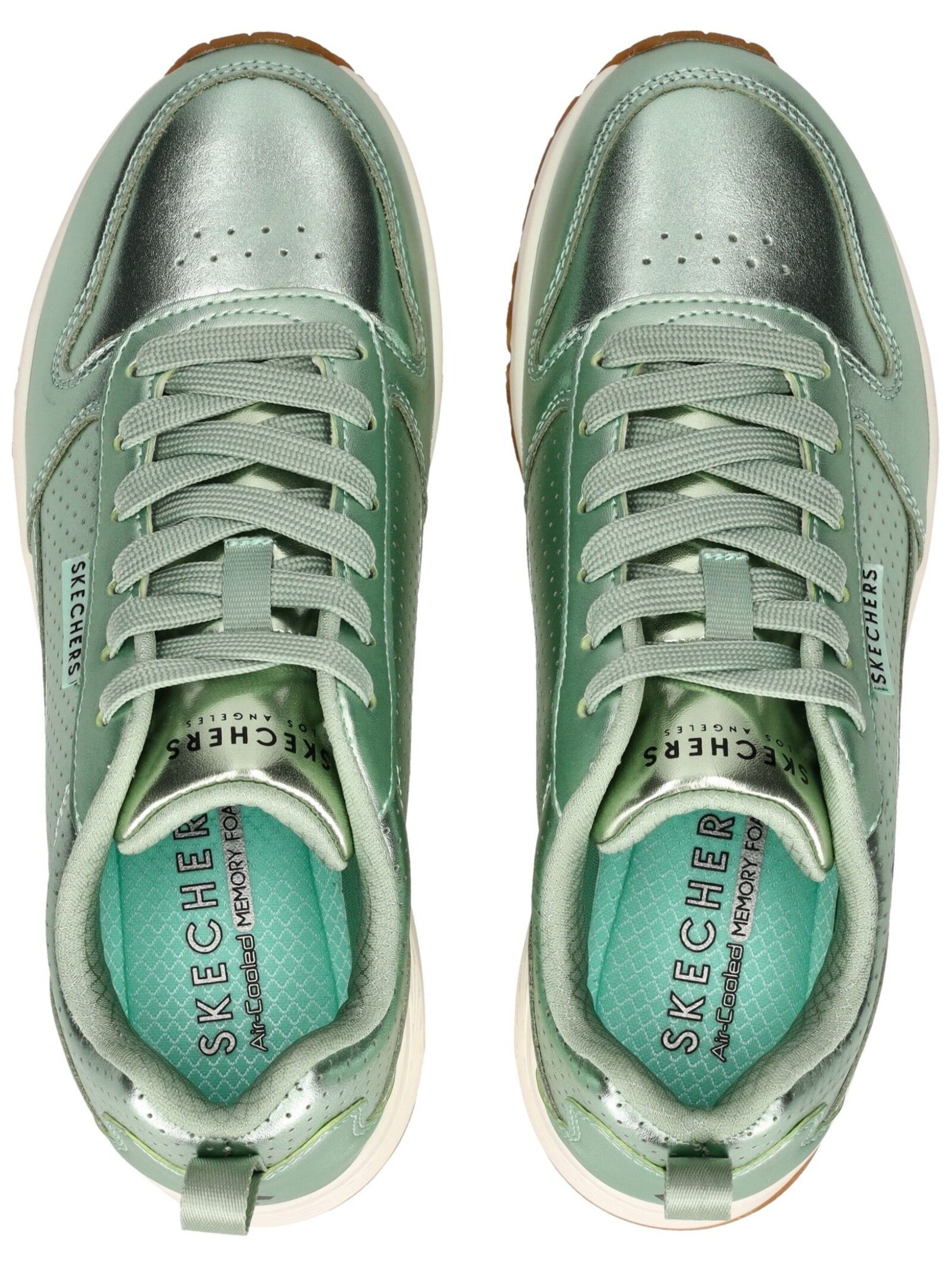 Sneaker bassa 'Uno' di SKECHERS in verde