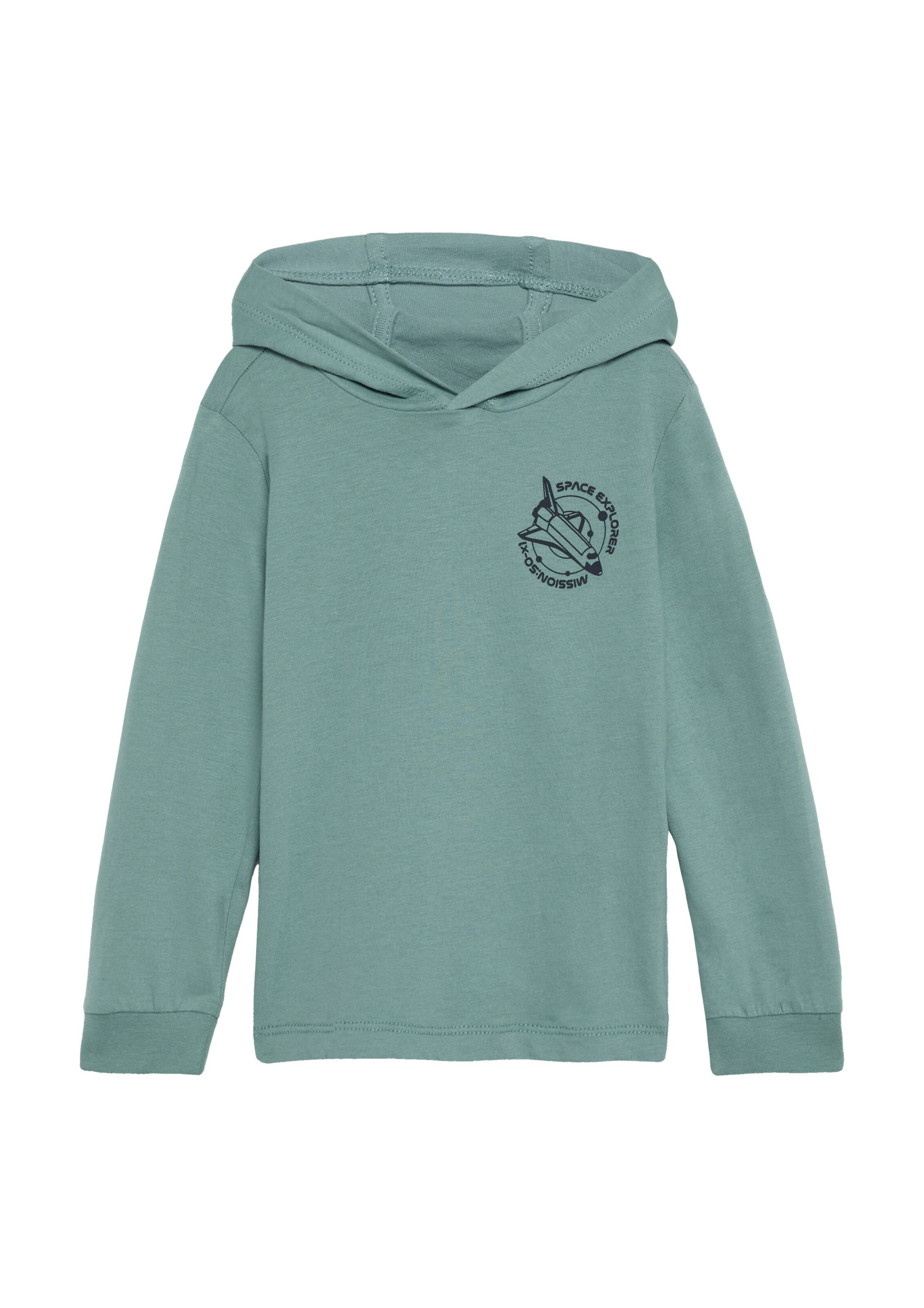 s.Oliver Sweatshirt in Blau: Vorderseite