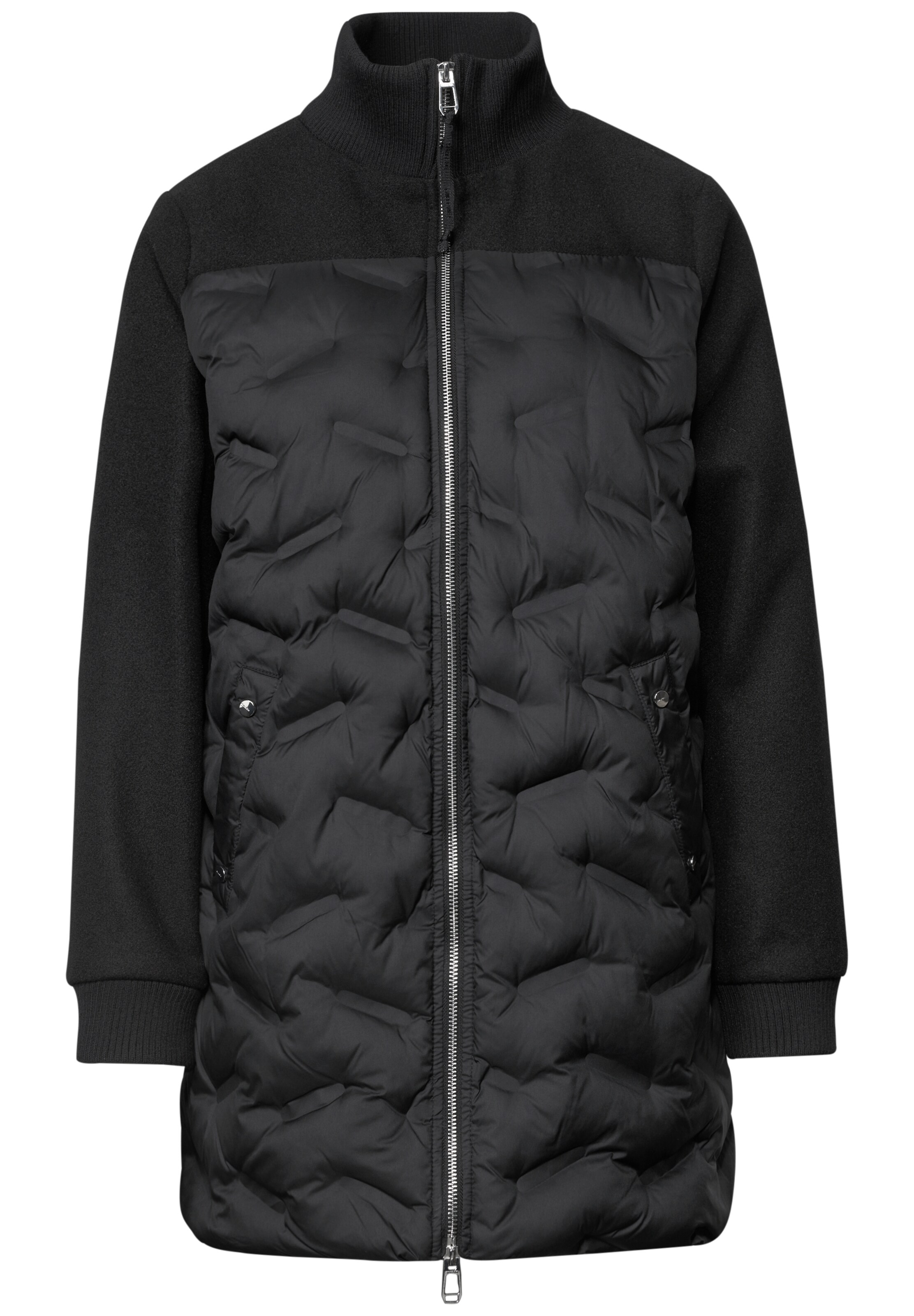 STREET ONE Between-Seasons Coat in XS in Black, Item view