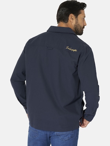 Jan Vanderstorm Between-Season Jacket 'Elbjerg' in Blue