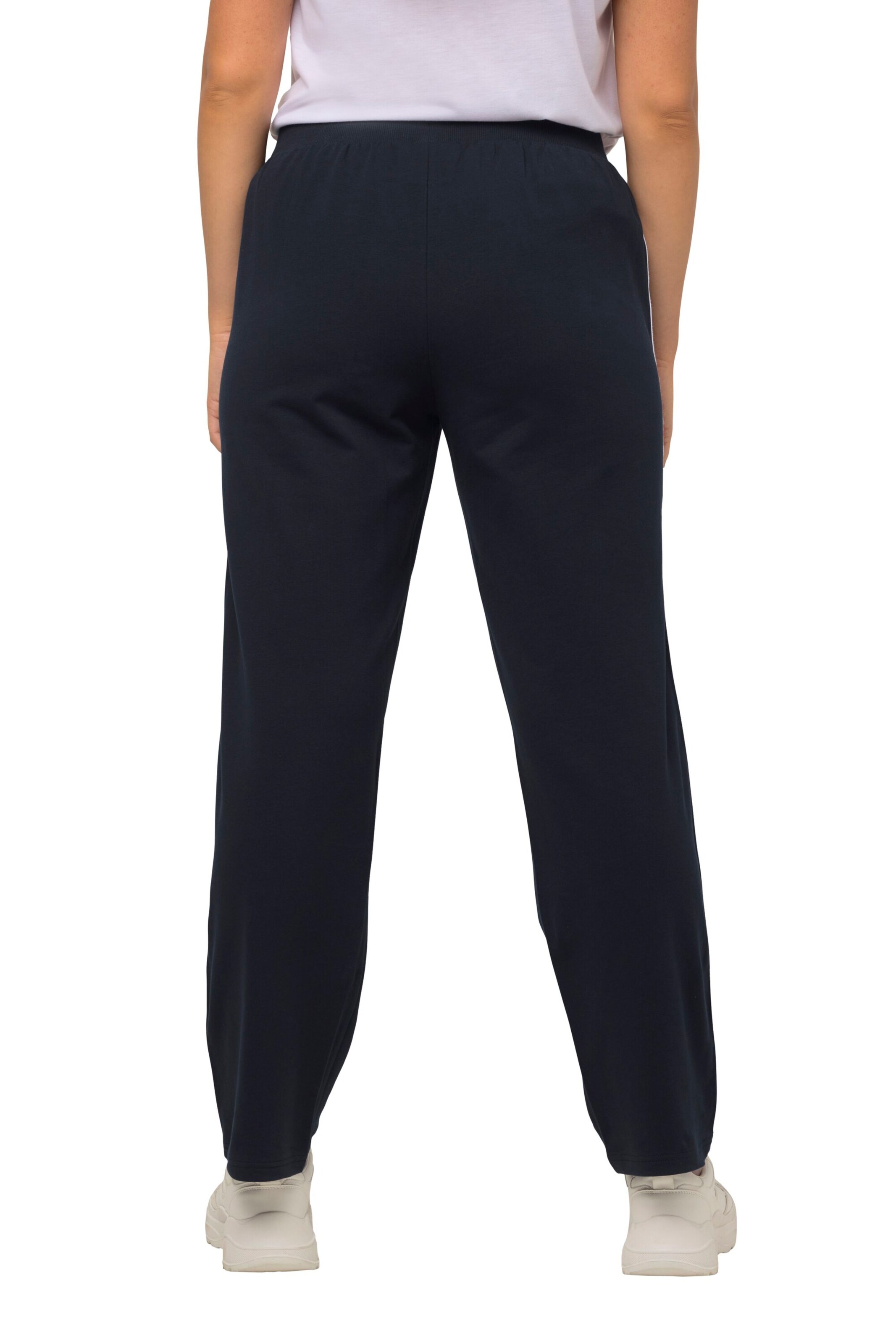 Ulla Popken Loosefit Broek in Blauw