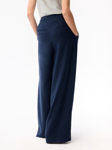 adl Wide leg Trousers in Blue