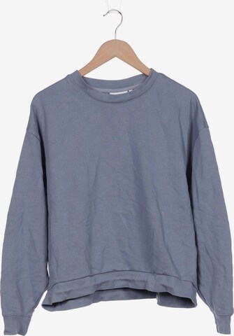 WEEKDAY Sweatshirt & Zip-Up Hoodie in M in Blue: front