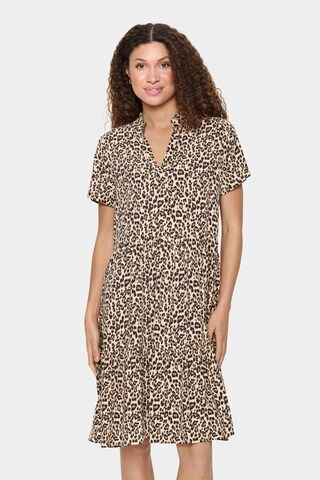 SAINT TROPEZ Kleid in Beige