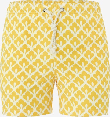 Gassa d'Amante Badeshorts 'Sanremo' in Gelb: Vorderseite
