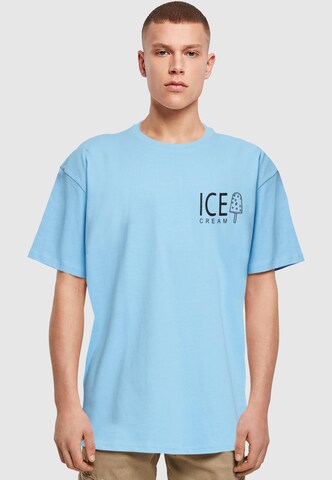 Merchcode - Camiseta 'Ice Cream' en azul: frente