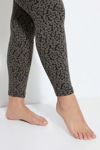 Ulla Popken Skinny Broek in Grijs