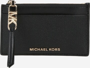 MICHAEL Michael Kors Kartenetui in Schwarz: predná strana