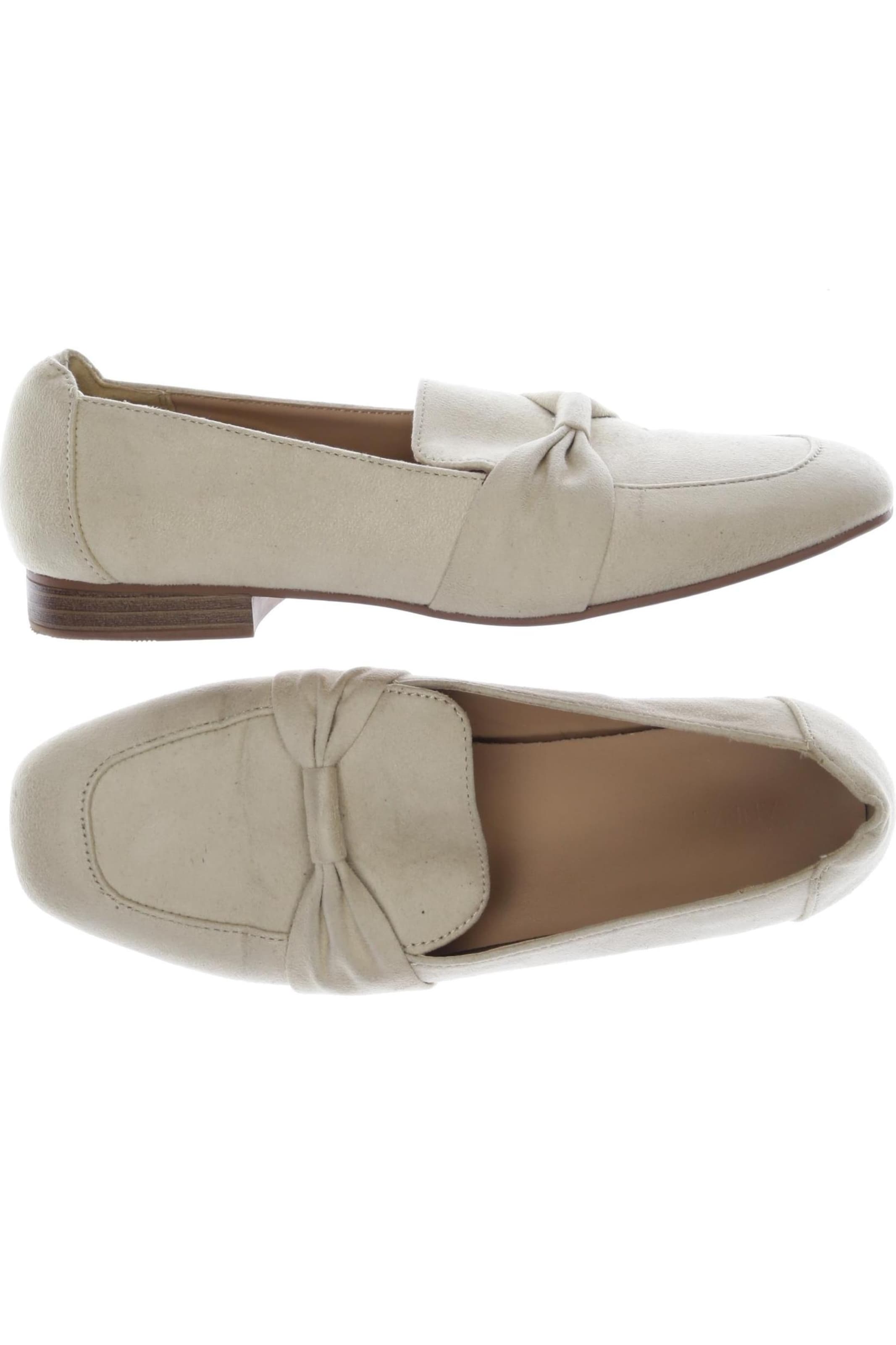 Anna Field Flats & Loafers in 37 in Beige: front
