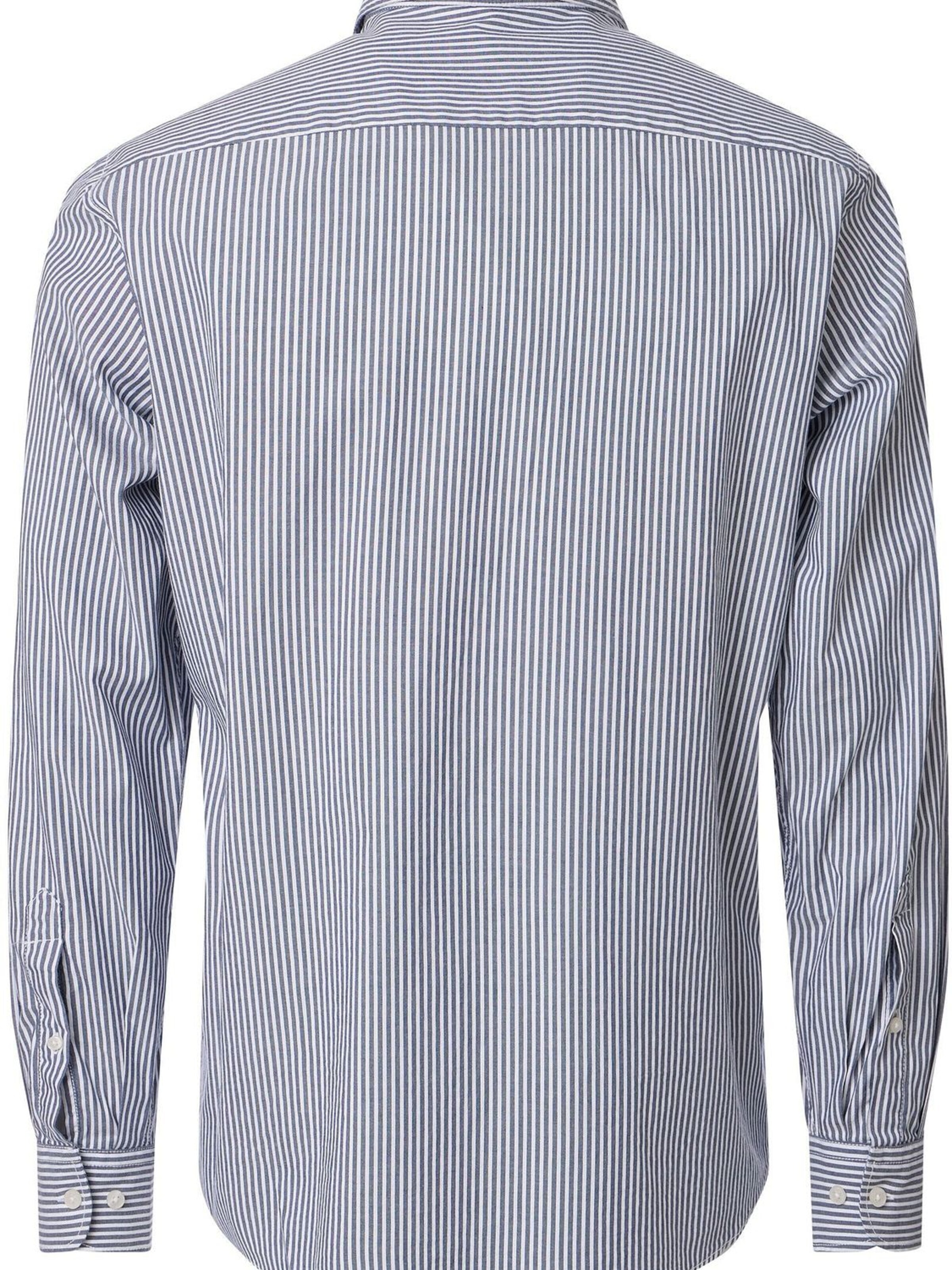 CASA MODA Regular fit Button Up Shirt in Blue
