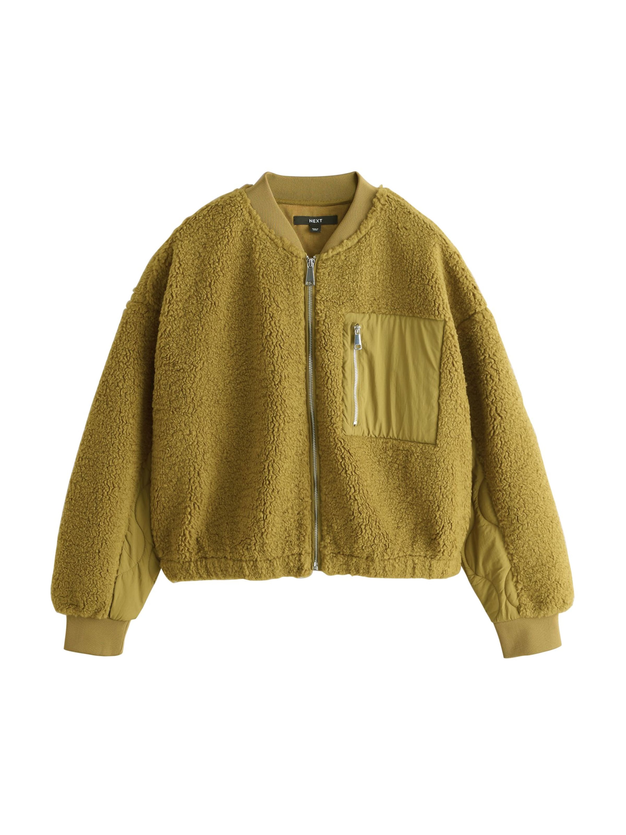 Next Tussenjas 'Rocket' in Groen: voorkant