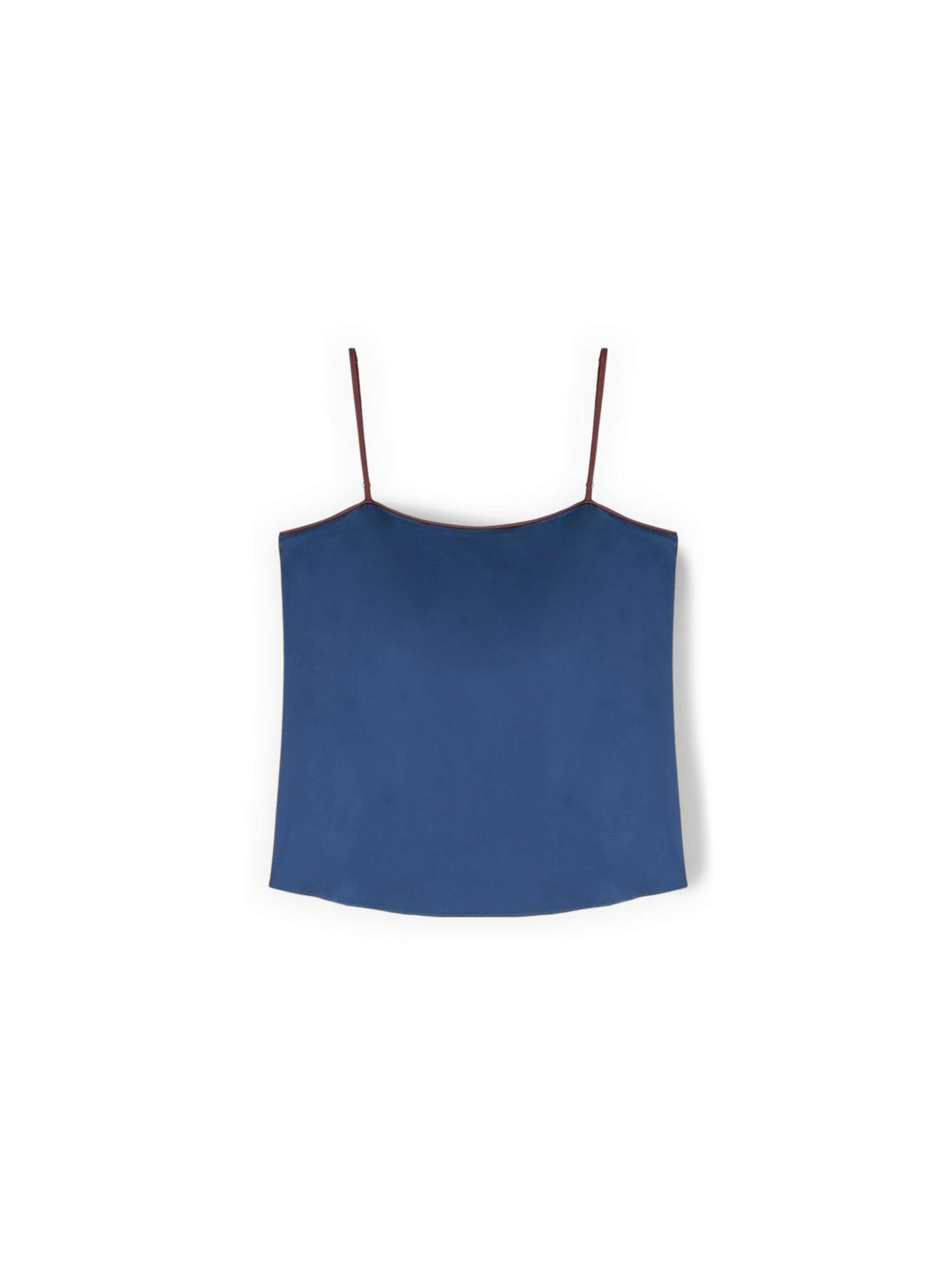 MOTIVI Top in Blauw: voorkant
