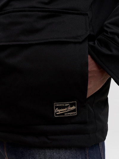 JACK & JONES Jacke 'JORNORREBRO' in S in schwarz, Produktansicht