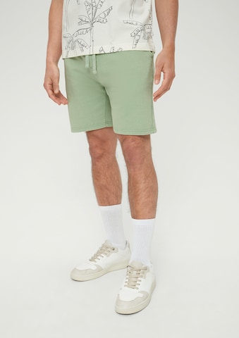 QS Normalny krój Spodnie w kolorze zielony: przód
