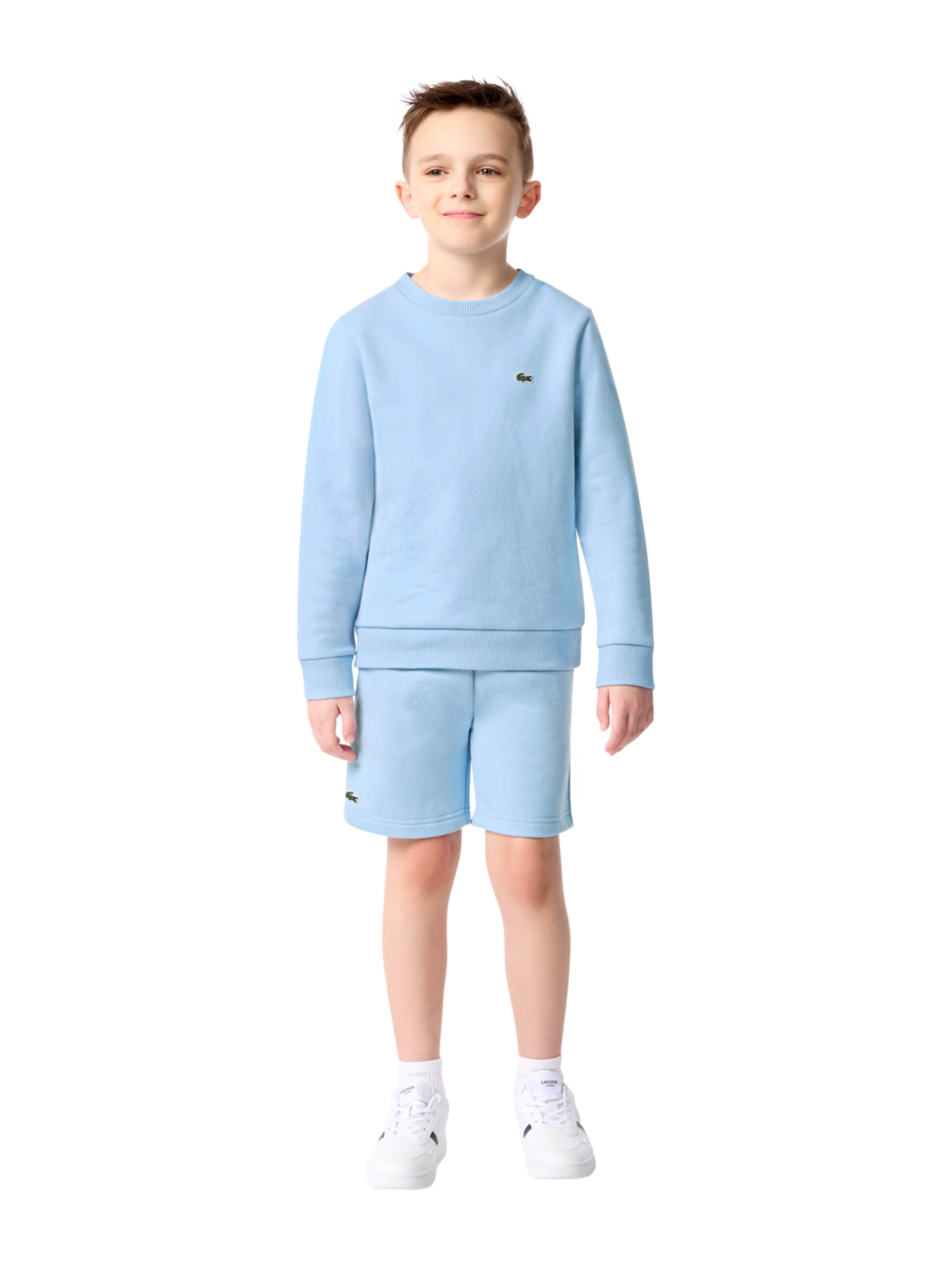 Felpa di LACOSTE in blu