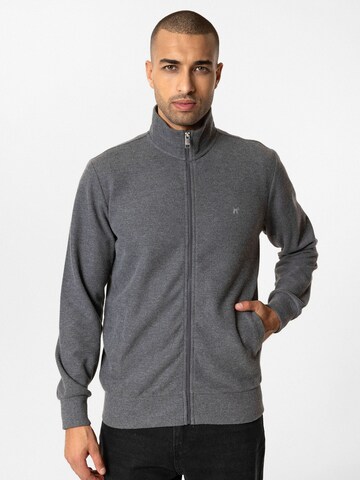 Williot - Sudadera con cremallera 'Orlando' en gris: frente