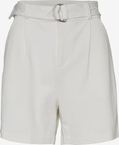 Vero Moda Tall Bukser med lægfolder 'Eva' i offwhite, Produktvisning