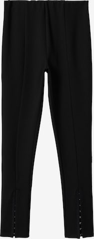 Skinny Leggings 'RICARDO' de la MANGO pe negru: față