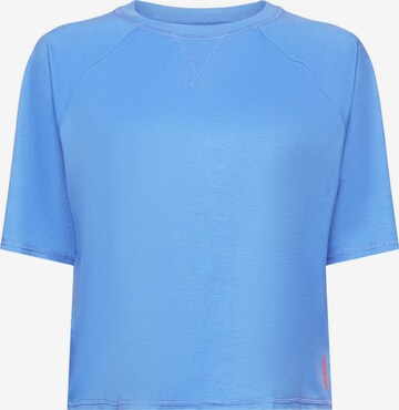 ESPRIT Functioneel shirt in Blauw: voorkant