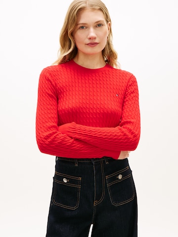 TOMMY HILFIGER Pullover in Rot: Vorderseite