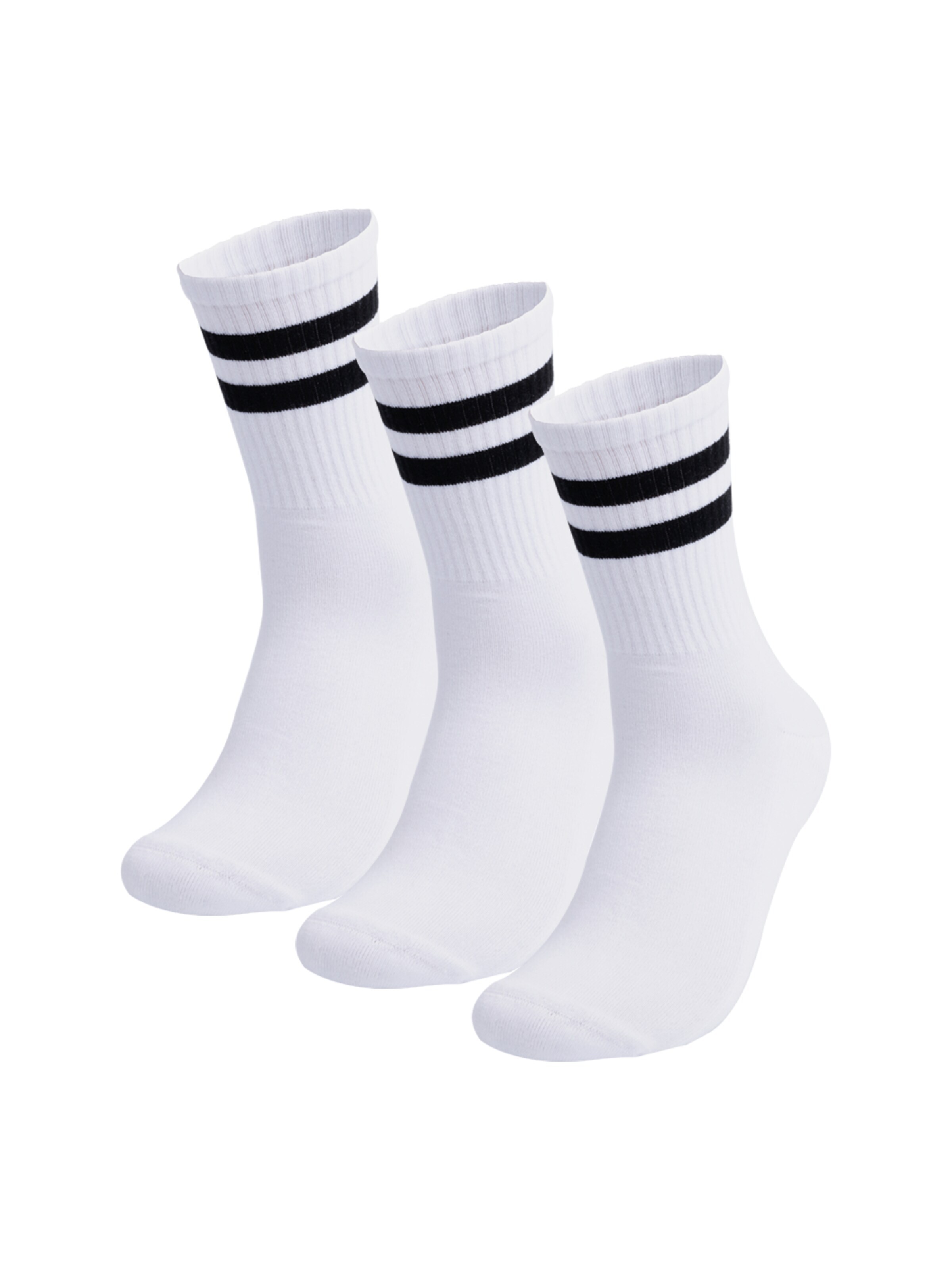 Chaussettes 'Chaussettes rembourrées en coton égyptien' GYRAFF en blanc : devant