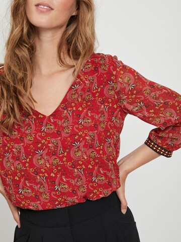 VILA Blouse 'VIELOISE' in Rood