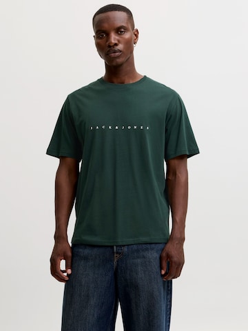 JACK & JONES Футболка 'JJEStar' в Зеленый: спереди