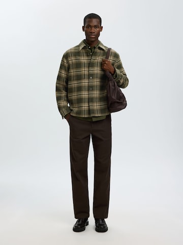 Comfort fit Camicia di SELECTED in verde