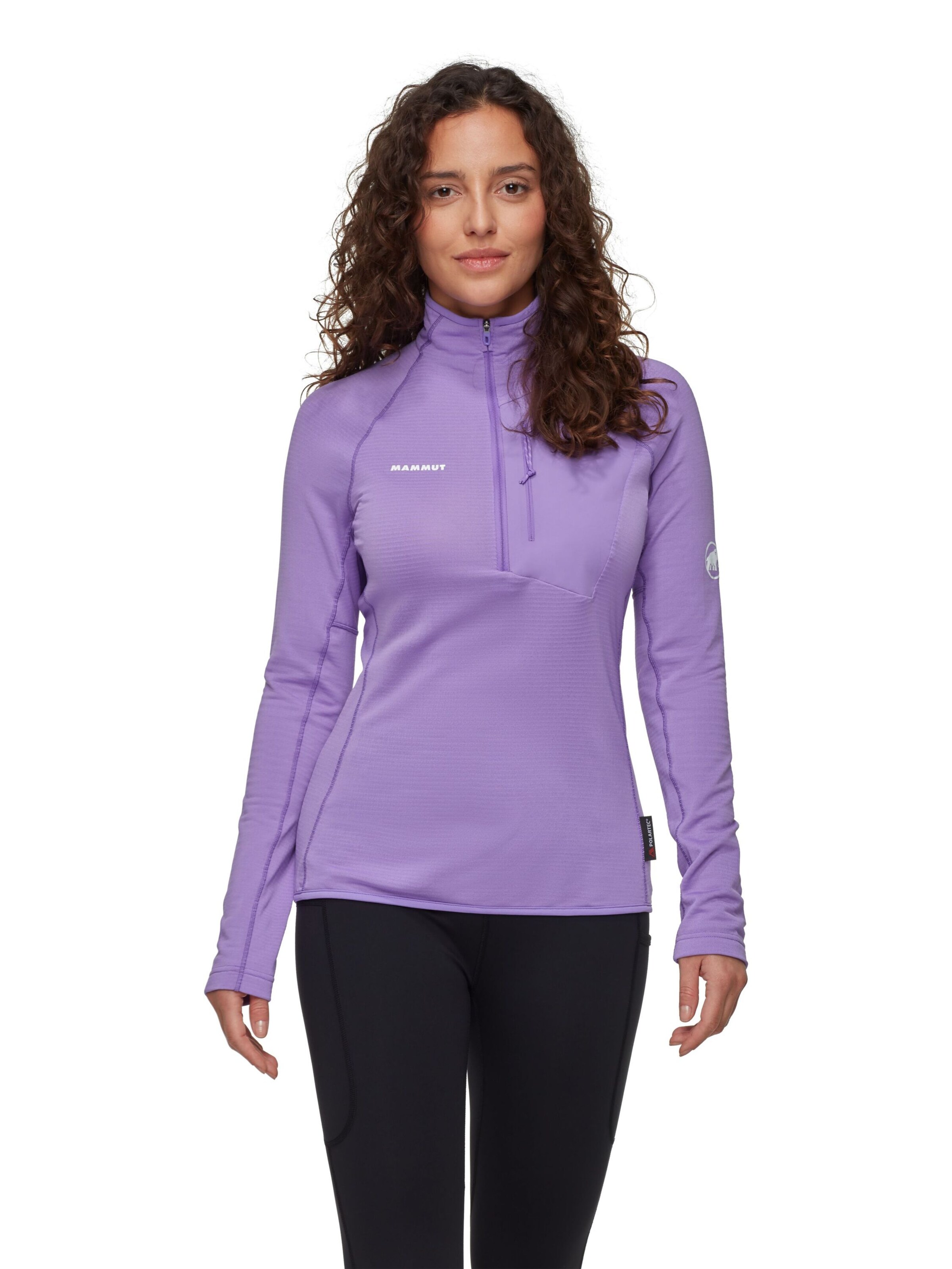 MAMMUT Athletic Sweater 'Aenergy Light' in Purple: front