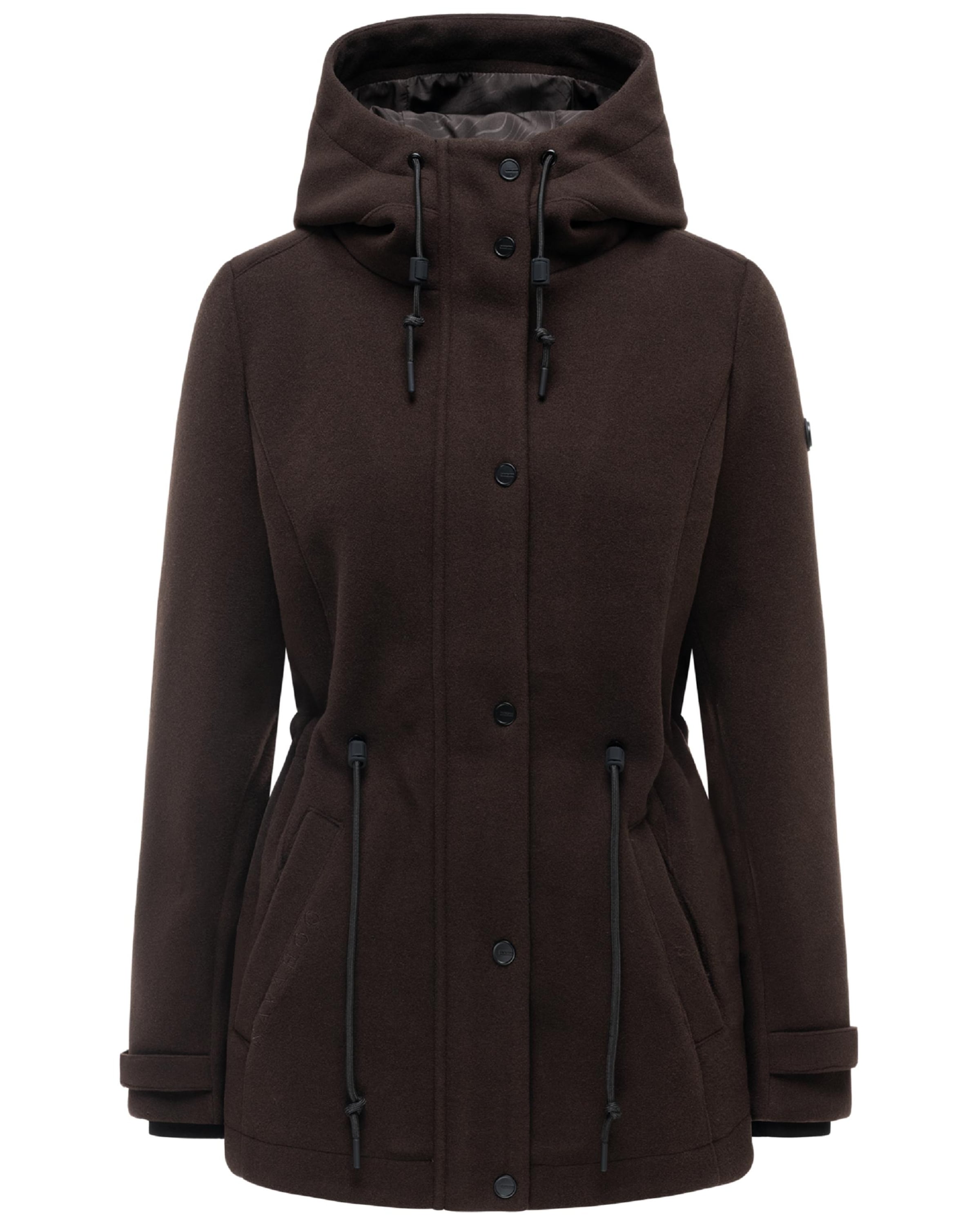 Cappotto di mezza stagione 'Lächelstern 14' di NAVAHOO in marrone: frontale