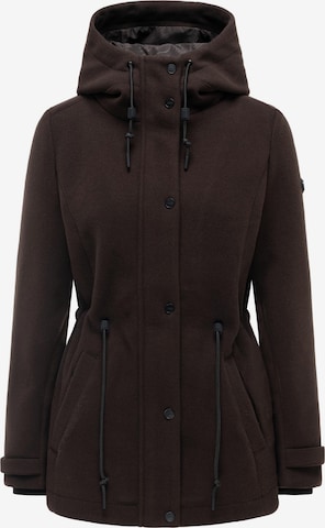 Cappotto di mezza stagione 'Lächelstern 14' di NAVAHOO in marrone: frontale