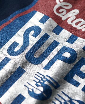 T-Shirt Superdry en bleu