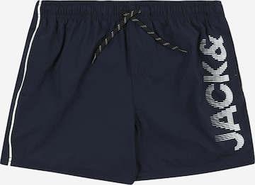 Jack & Jones Junior - Bermudas 'JPSTMAUI' en azul: frente