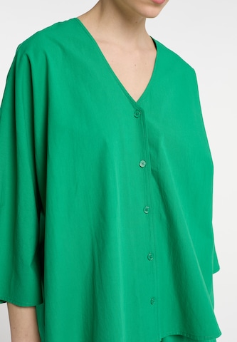 DreiMaster Klassik Blouse in Green