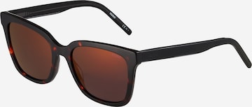 Lunettes de soleil 'HG 1248/S' HUGO Red en marron : devant