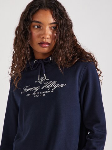 TOMMY HILFIGER Sweatshirt in Blau