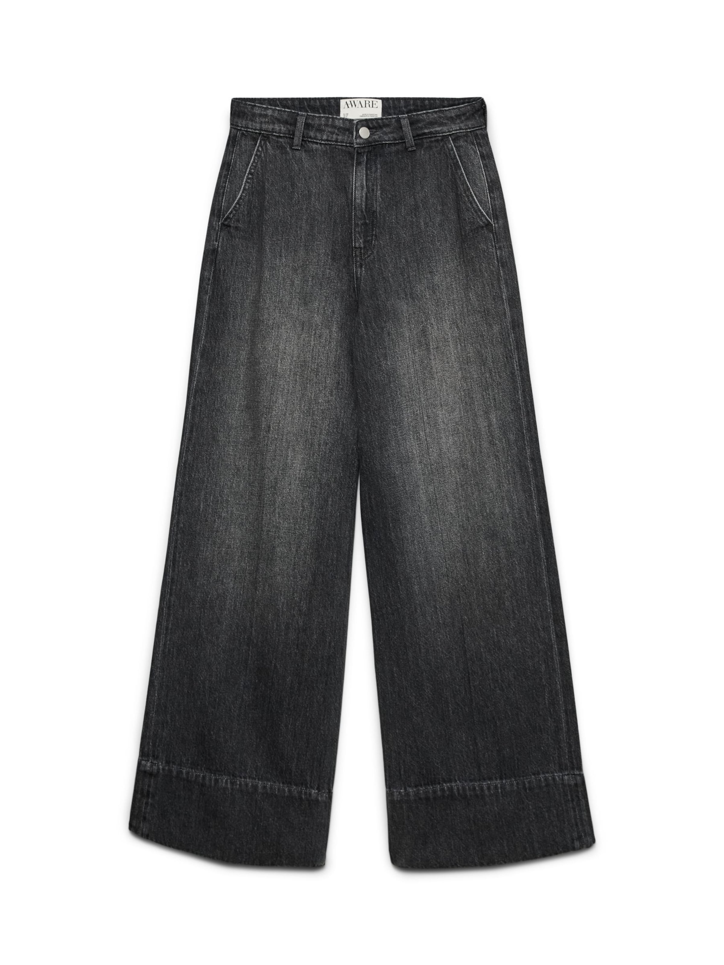 VERO MODA Jean 'AWElani' en 29 en anthracite, Vue avec produit