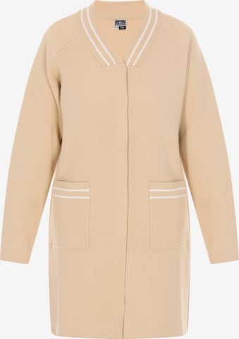 DreiMaster Maritim Neuletakki värissä beige: etupuoli