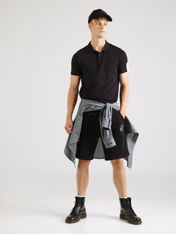 Karl Lagerfeld Poloshirt in Schwarz