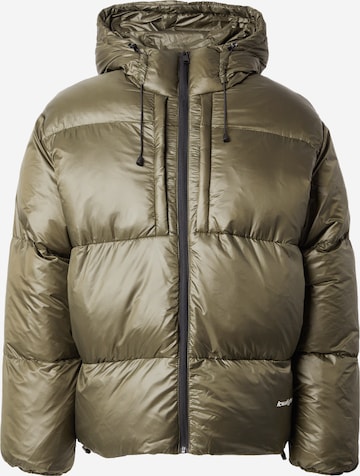 Low Lights StudiosZimska jakna 'LYNX' - zelena boja: prednji dio