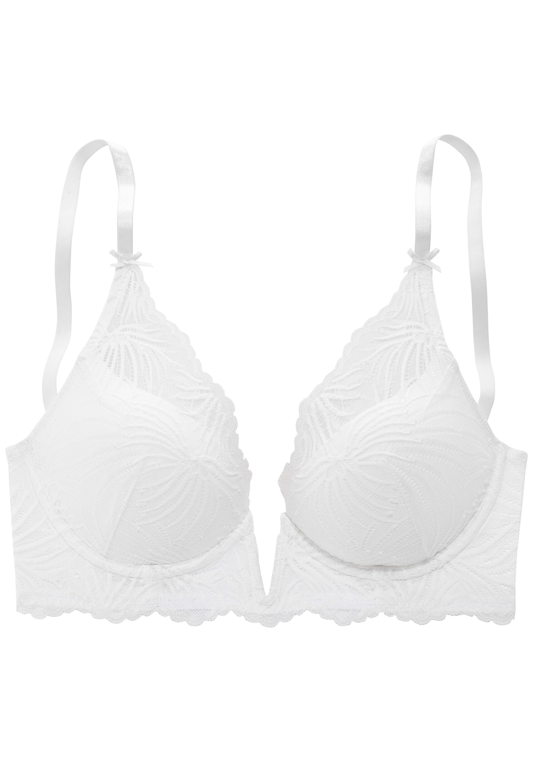 LASCANA T-shirt Bra in White: front