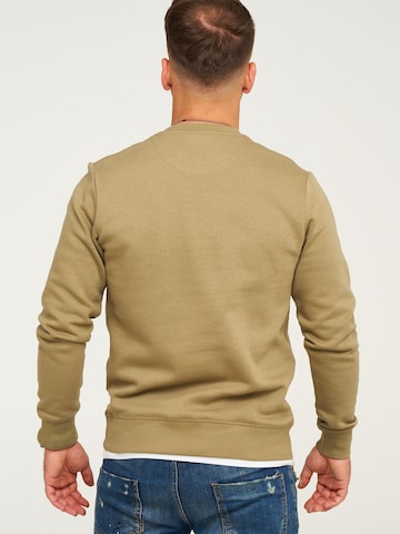 JACK JONES Sweatshirt 'JJCOPOPS'‌‌‌‌‌‌‌‌‌‌ in Grün