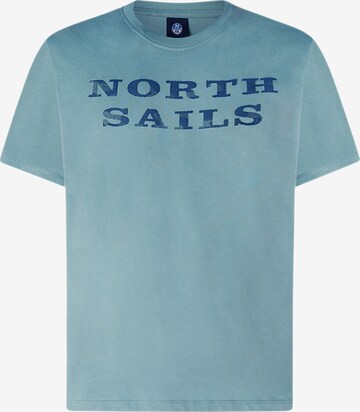 T-Shirt North Sails en bleu : devant