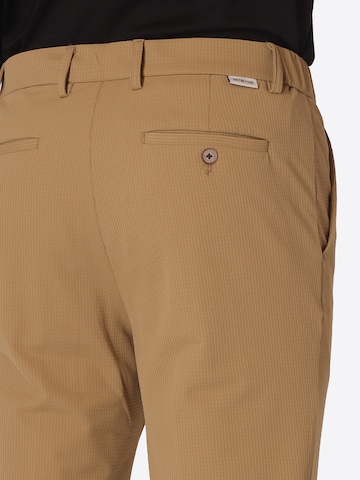 Regular Pantalon chino Distretto12 en marron