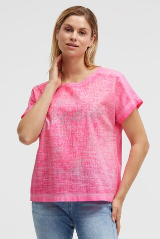 Soccx Blouse in Pink: front