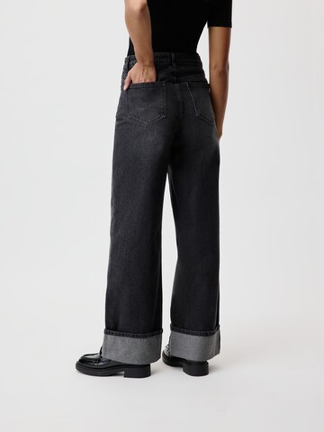 LeGer by Lena Gercke - Pierna ancha Vaquero 'Marin' en gris