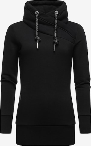 Ragwear Sweatshirt 'Neska' in Black: front