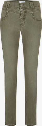 Angels Skinny Jeans in Green: front